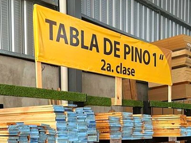 Tabla de Pino 2A Clase México 