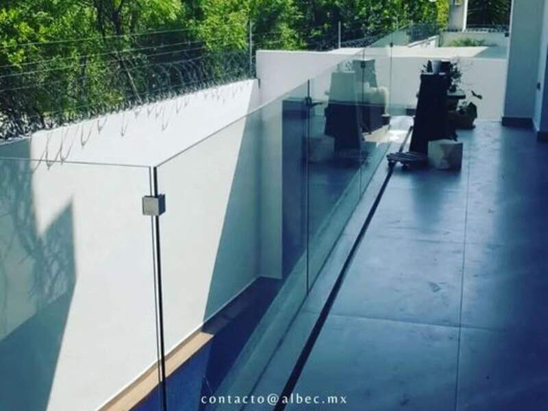 Barandal Vidrio México