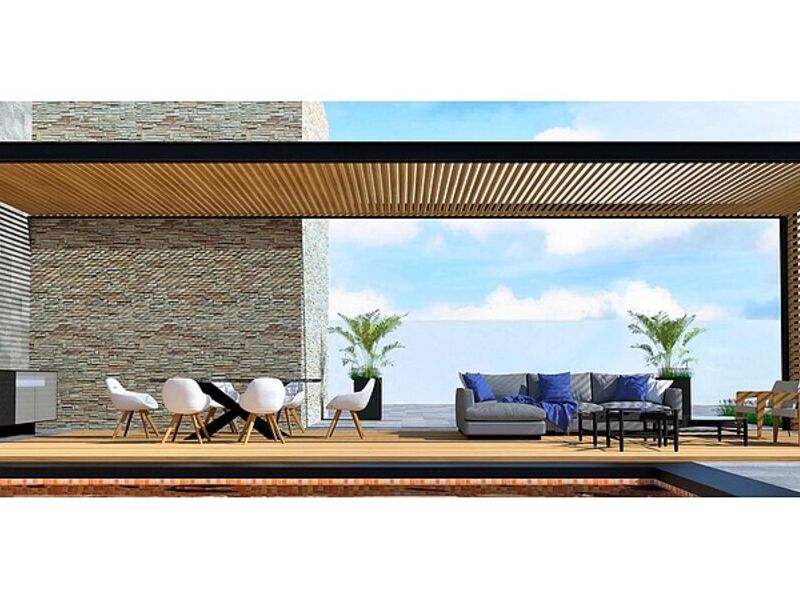 Techo modular marrón San Luis Potosí