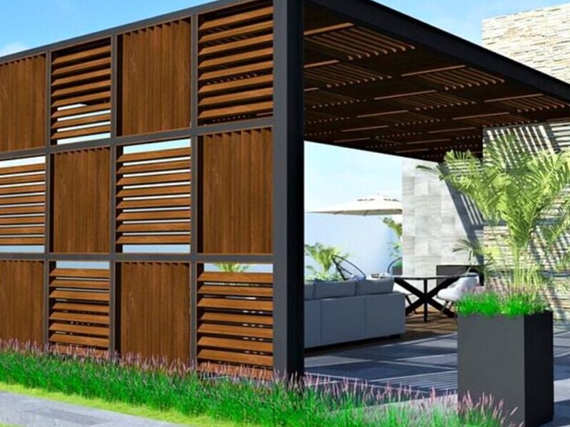 Estructura patio San Luis Potosí