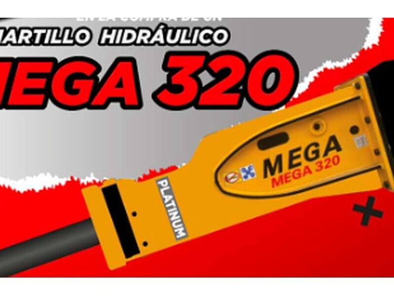 Martillo Hidraulico MEGA 320 Mexico
