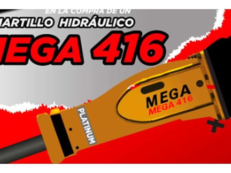Martillo Hidraulico MEGA 416 Mexico