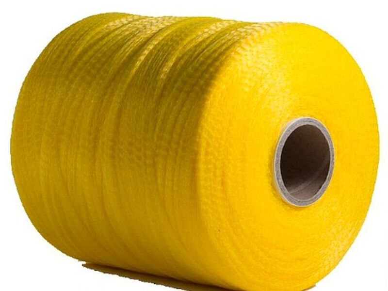 MALLA DE PLASTICO AMARILLA DE 25CM