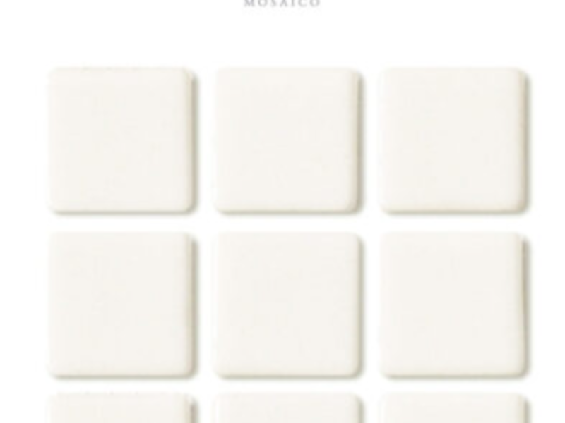 Mosaico Liso Blanco México