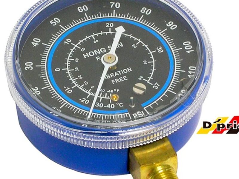 Manómetro R134 Baja Presión México