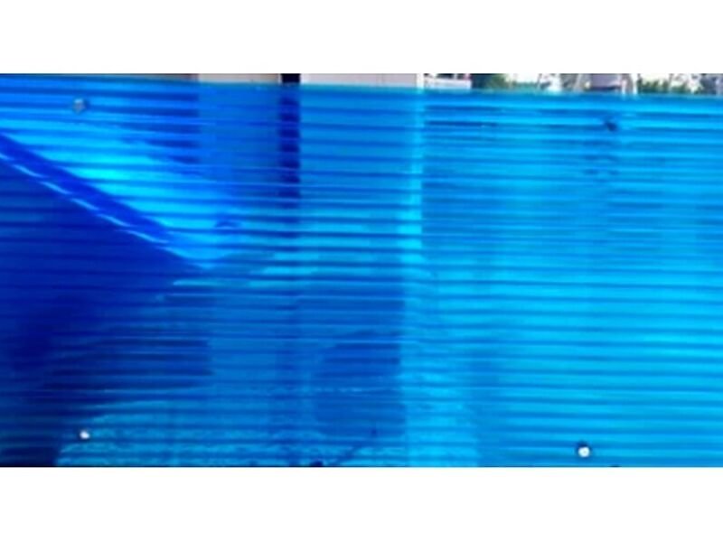 Policarbonato azul Mexico