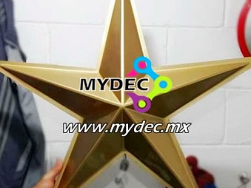 Estrella fibra de vidrio Mexico