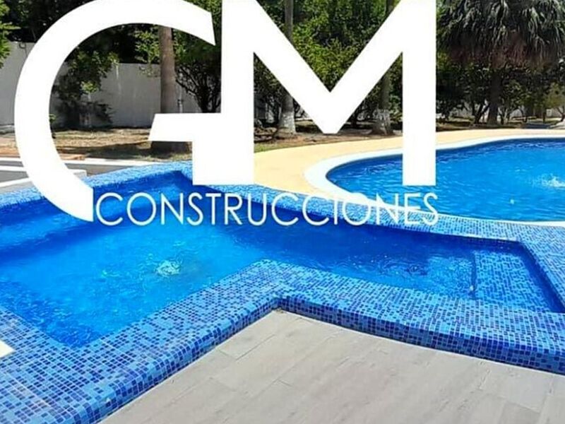 Alberca grande residencial méxico