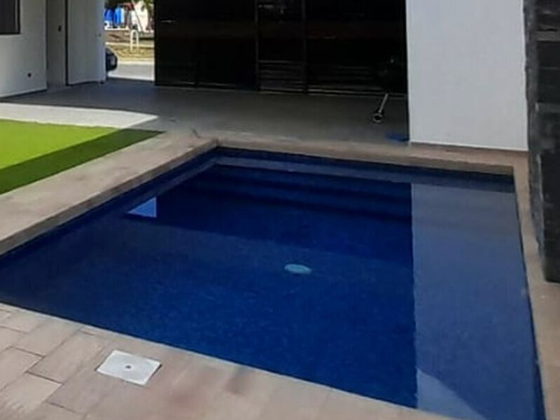 Piscina residencial pequeña méxico
