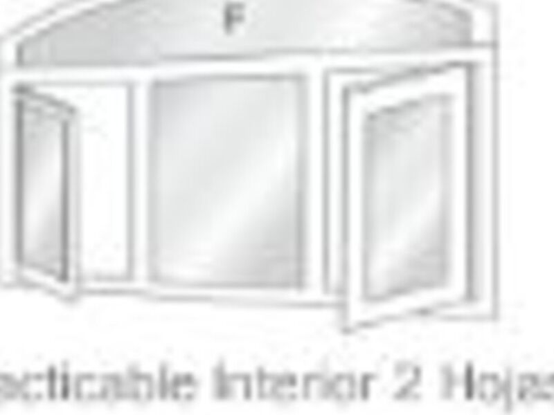 Ventana interior de 2 hojas México