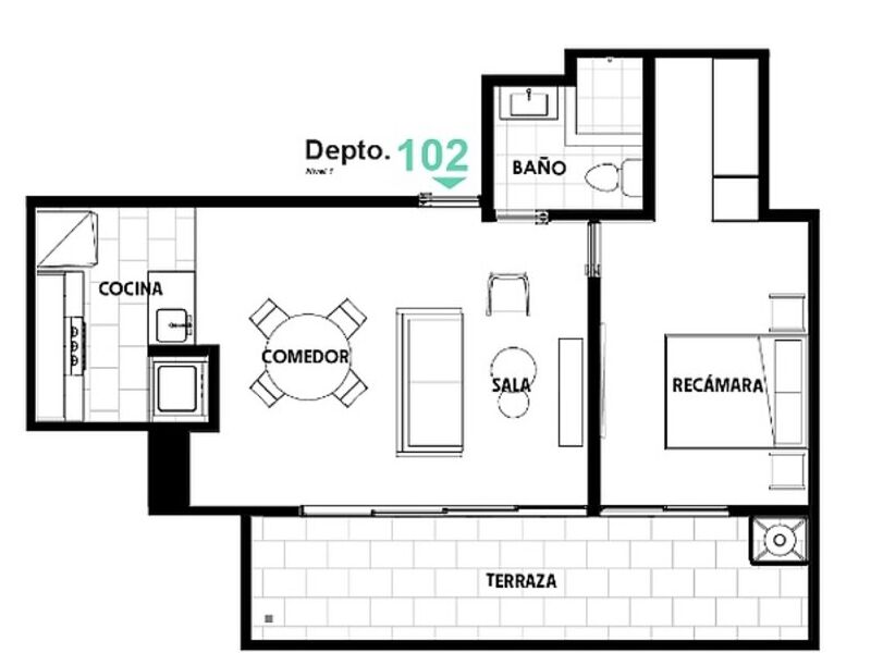 Venta de departamentos en CDMX Río Nazas185