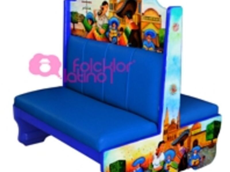 Sofa Booth Tipico México Folcklor Latino