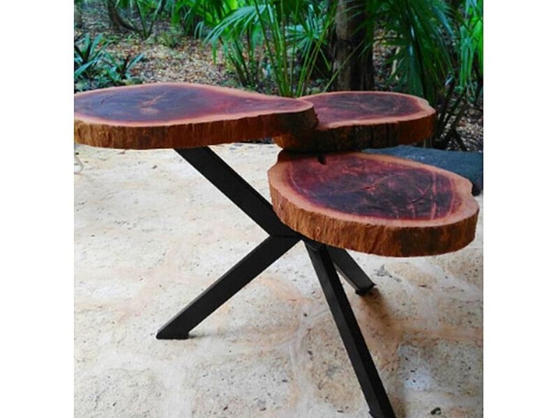 Mesa centro rústica Tulum