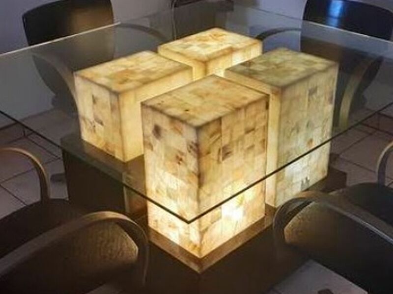 Comedor mesa vidrio México 