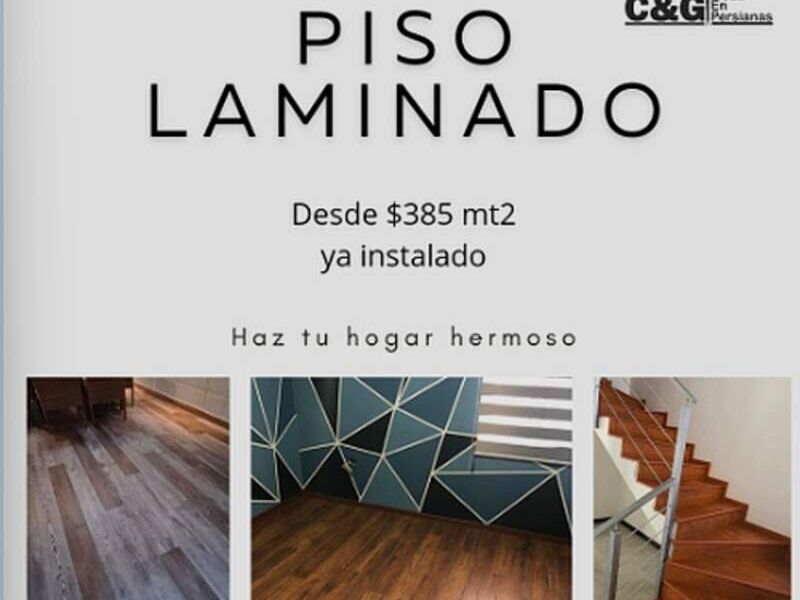 Piso laminado c&g Mexico
