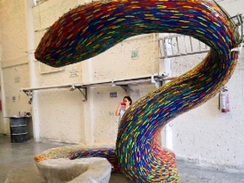 Serpiente fibra de vidrio Mexico