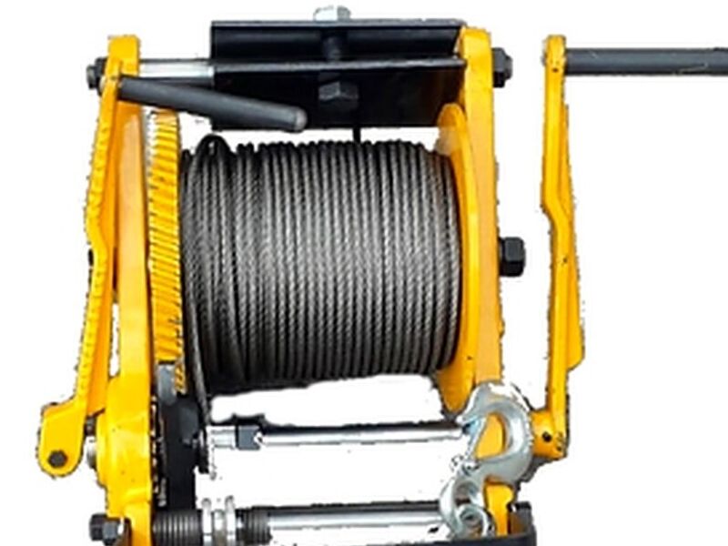 Malacate Manual C/ Cable 100m Morelia México  