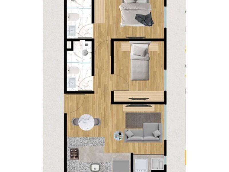 Venta de departamento T7 ALTAI Andrade CDMX