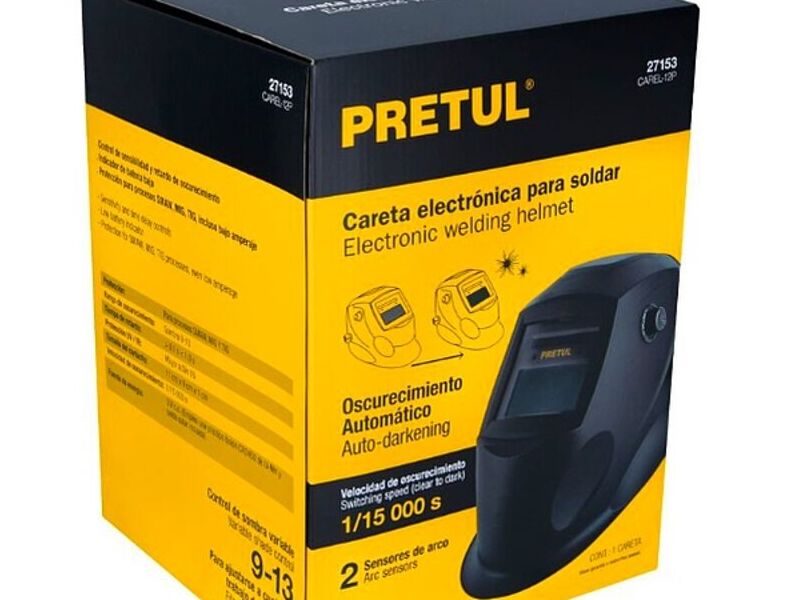 Careta Electrónica para Soldar México 