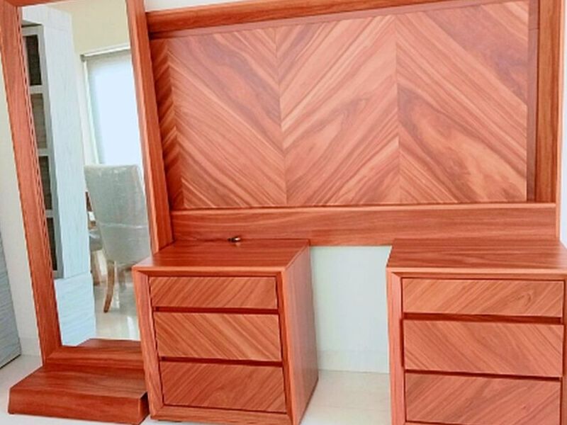 Mueble madera dormitorio