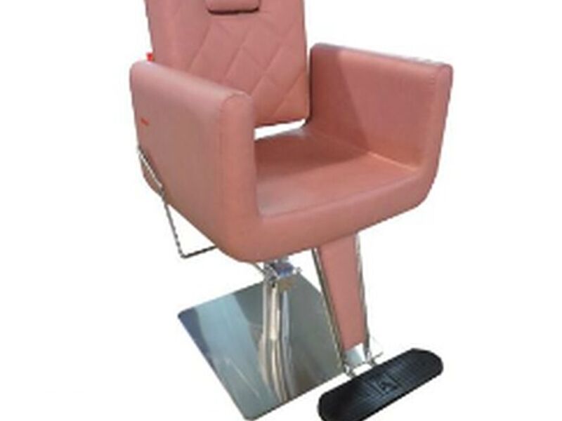 Silla hidráulica rosa