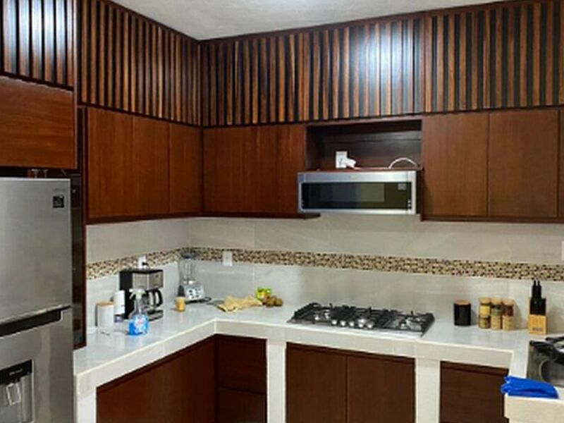 Muebles cocina madera sólida 