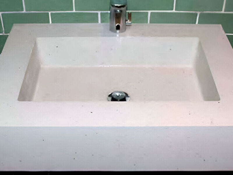 Lavabo Concreto Polimérico Individual México
