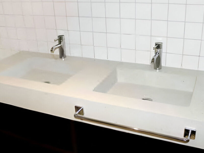 Lavabo Concreto Polimérico Doble México