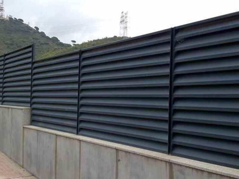 Bardado tipo louver México 