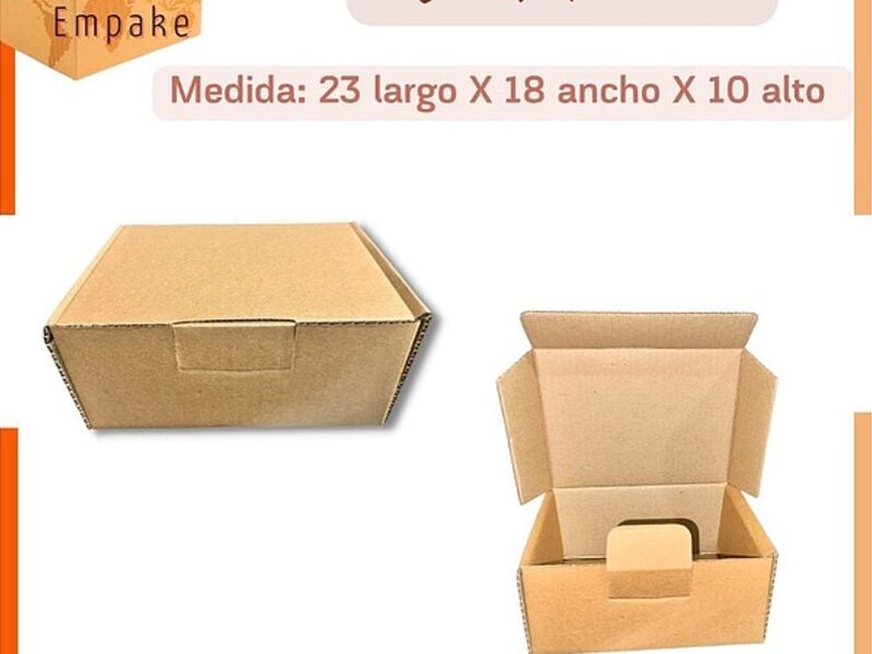 Caja Troquelada 23x18x10 CDMX