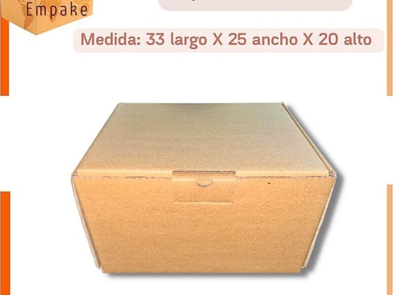 Caja Troquelada 33x25x20 México
