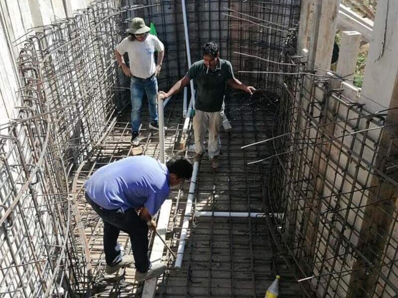 Construcción Alberca Nayarit