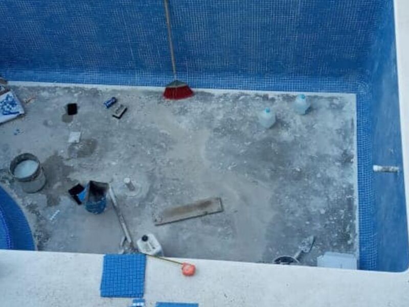 Construcción Piscina México
