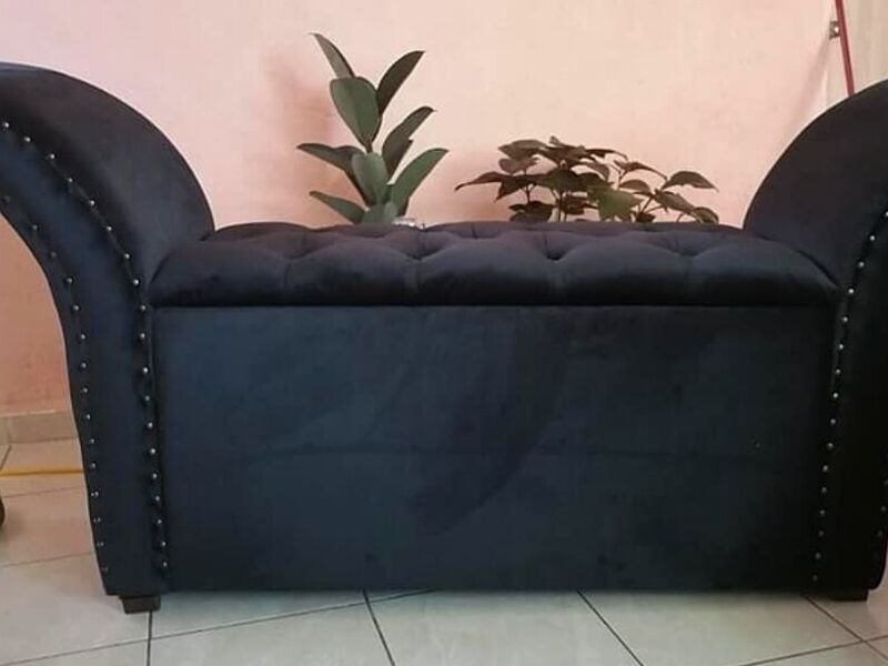 Sofá cama negro Saltillo