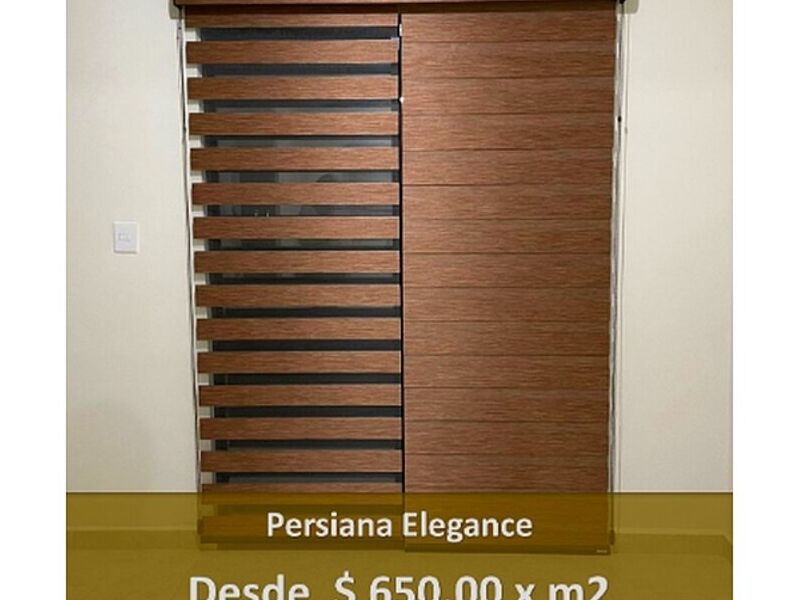 Persiana sheer elegance cafe Mexico