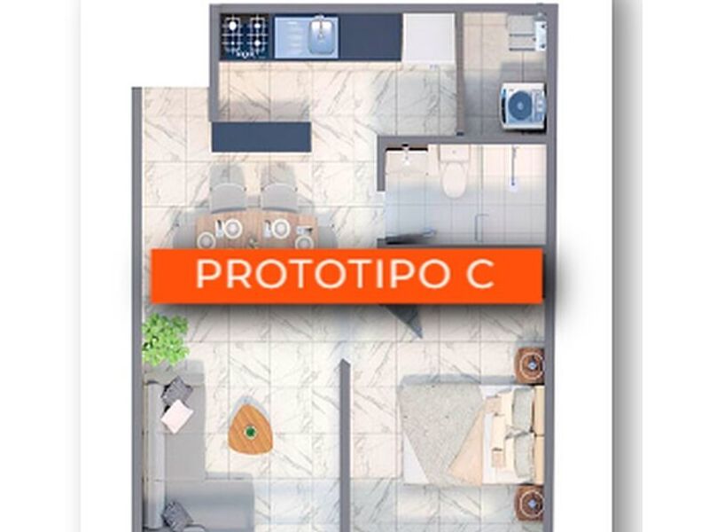 Venta de departamento Tipo C en Reforma Park