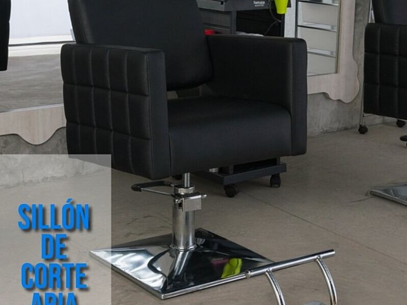 Silla de Peluquería Negra Mexico