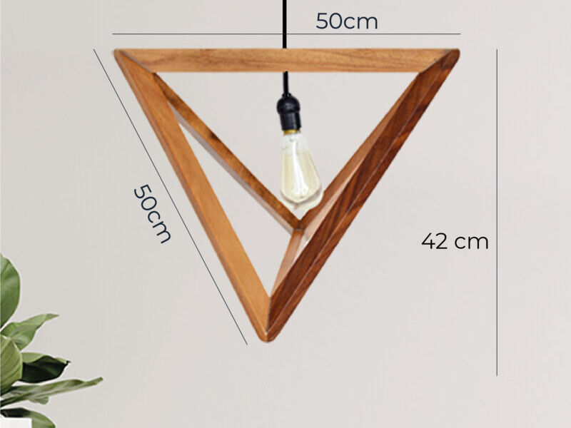 Lámpara Triangular Oaxaca de Juárez