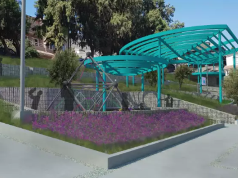 Diseño Parque Mirador Olivos México