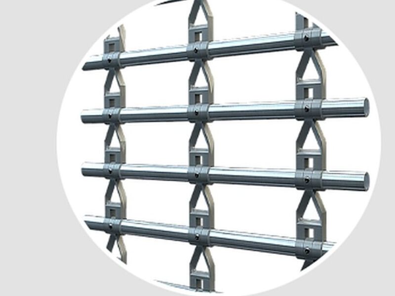 Corrtinas de acero Tubular MEXICO