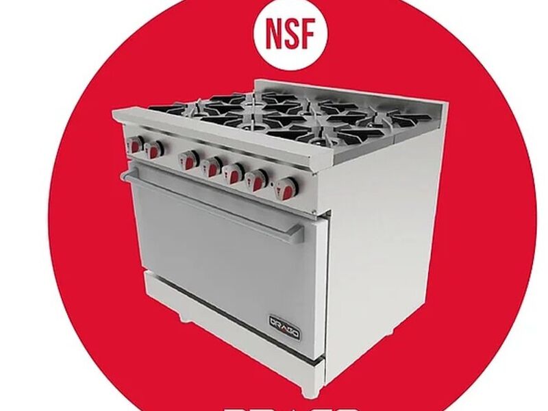 Estufa 6 Quemadores con Horno Mexico