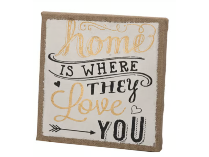 Cuadro home is where they love you 