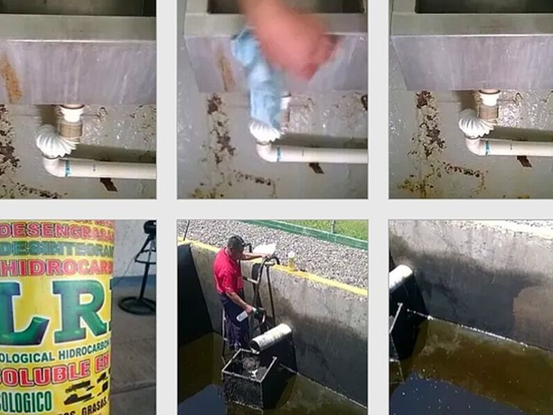 DESOXIDACION Y LIMPIEZA DE TRAMPAS DE GRASA.