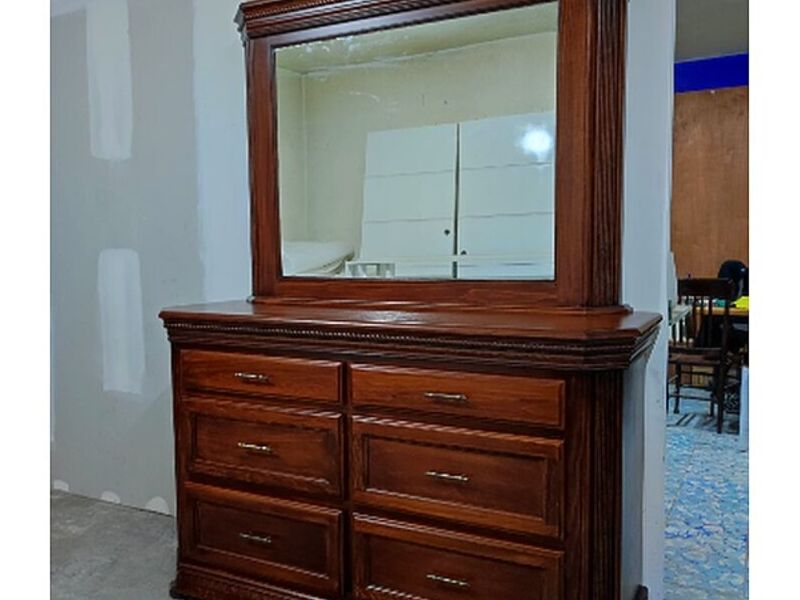 Vanity espejo madera