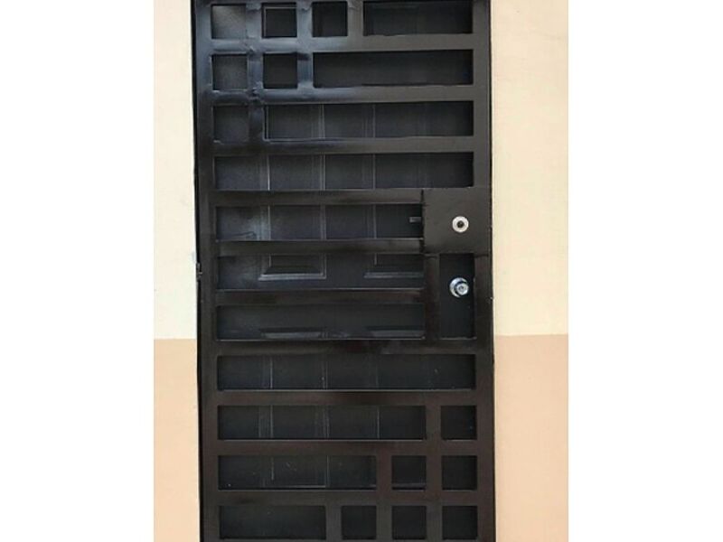 Reja Acero Negra Casa México