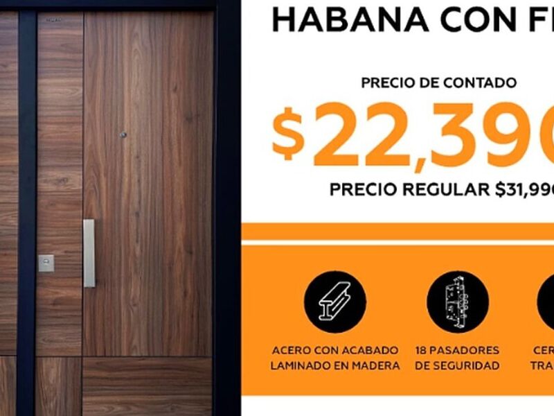 Puerta Habana con fino México