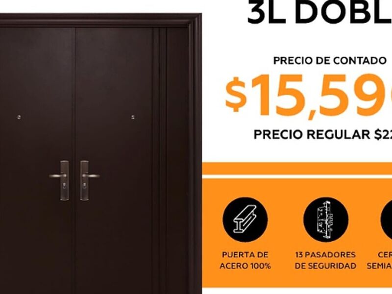 Puertas 3L Doble México