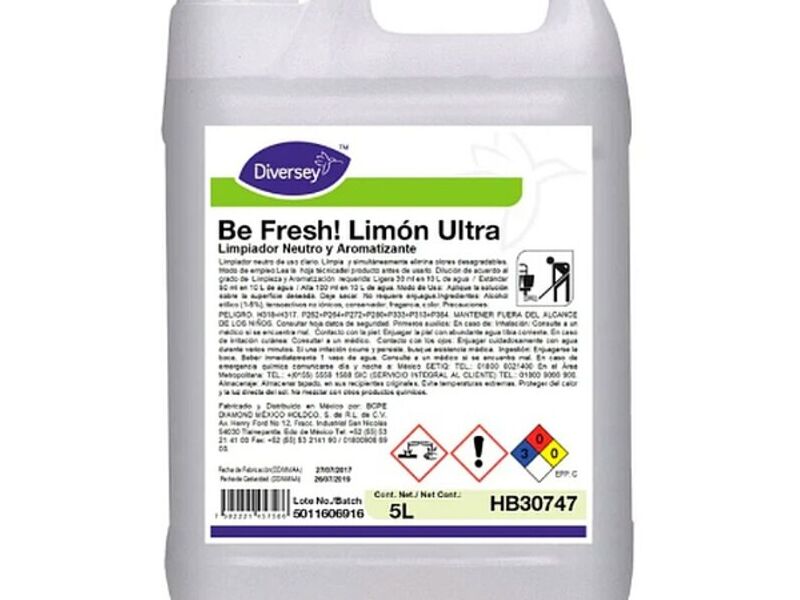 Be Fresh Limón Limpiador Mexico