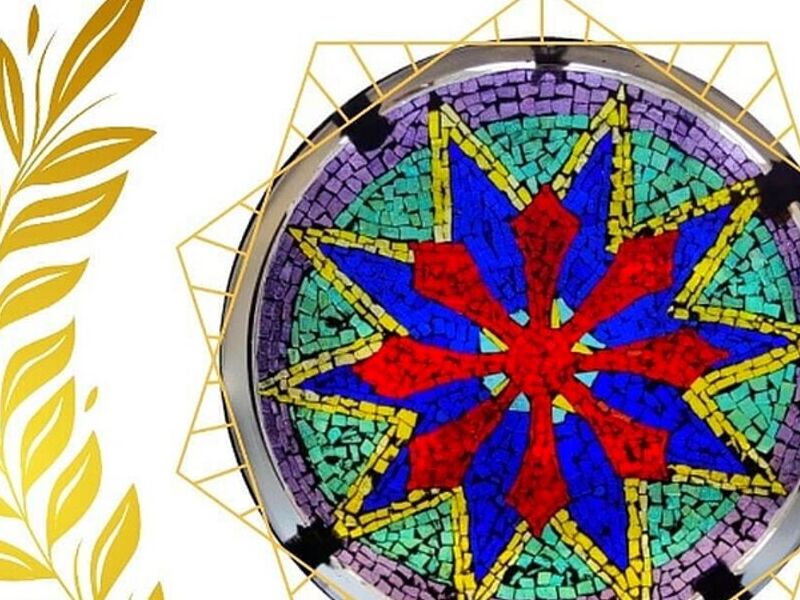 VITRAL DE MANDALAS MÉXICO