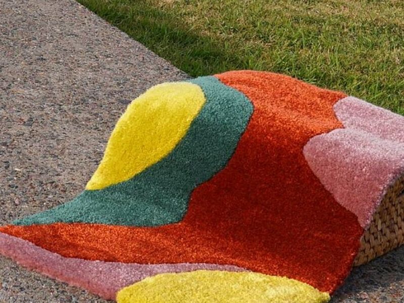 Alfombra Nórdica Naranja